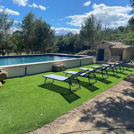 Le Mazet De Papi En Garrigue Semesterbostad *